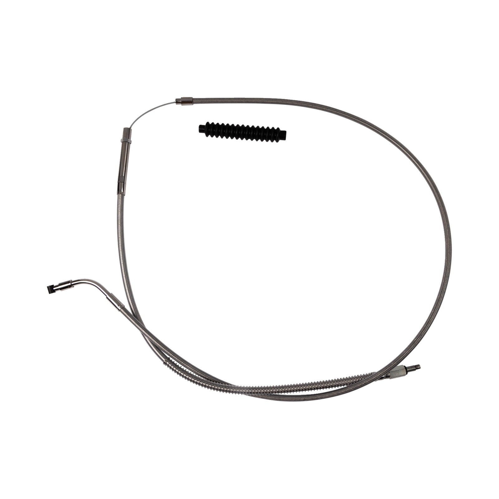 BARNETT - HIGH-EFFICIENCY STAINLESS STEEL CLUTCH CABLE FOR HARLEY-DAVIDSON - +8" - '23-'24 FLHXSE
