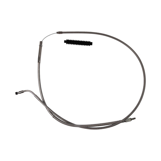 BARNETT - HIGH-EFFICIENCY STAINLESS STEEL CLUTCH CABLE FOR HARLEY-DAVIDSON - +8" - '23-'24 FLHXSE