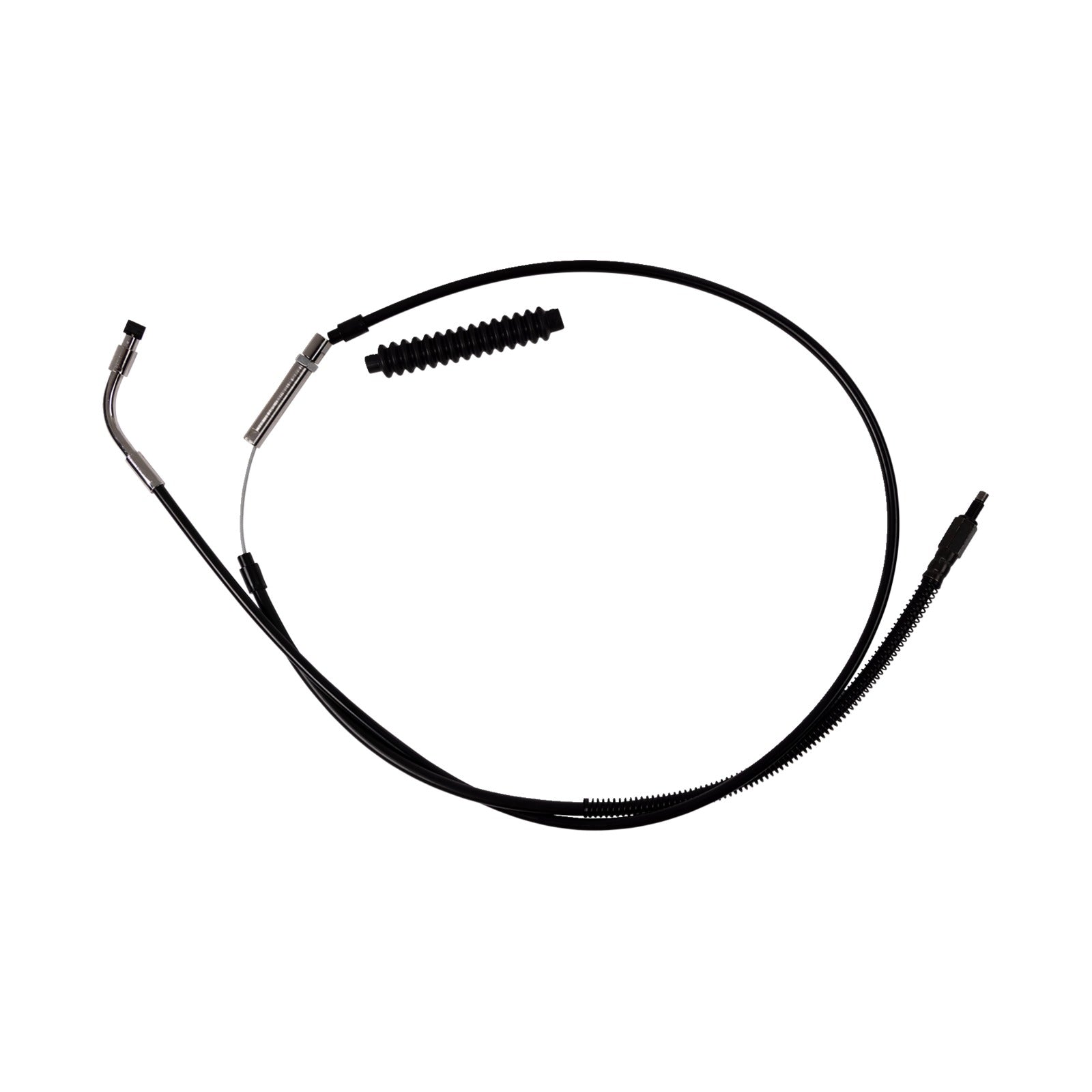 BARNETT - HIGH-EFFICIENCY BLACK VINYL CLUTCH CABLE - +8" SIZE