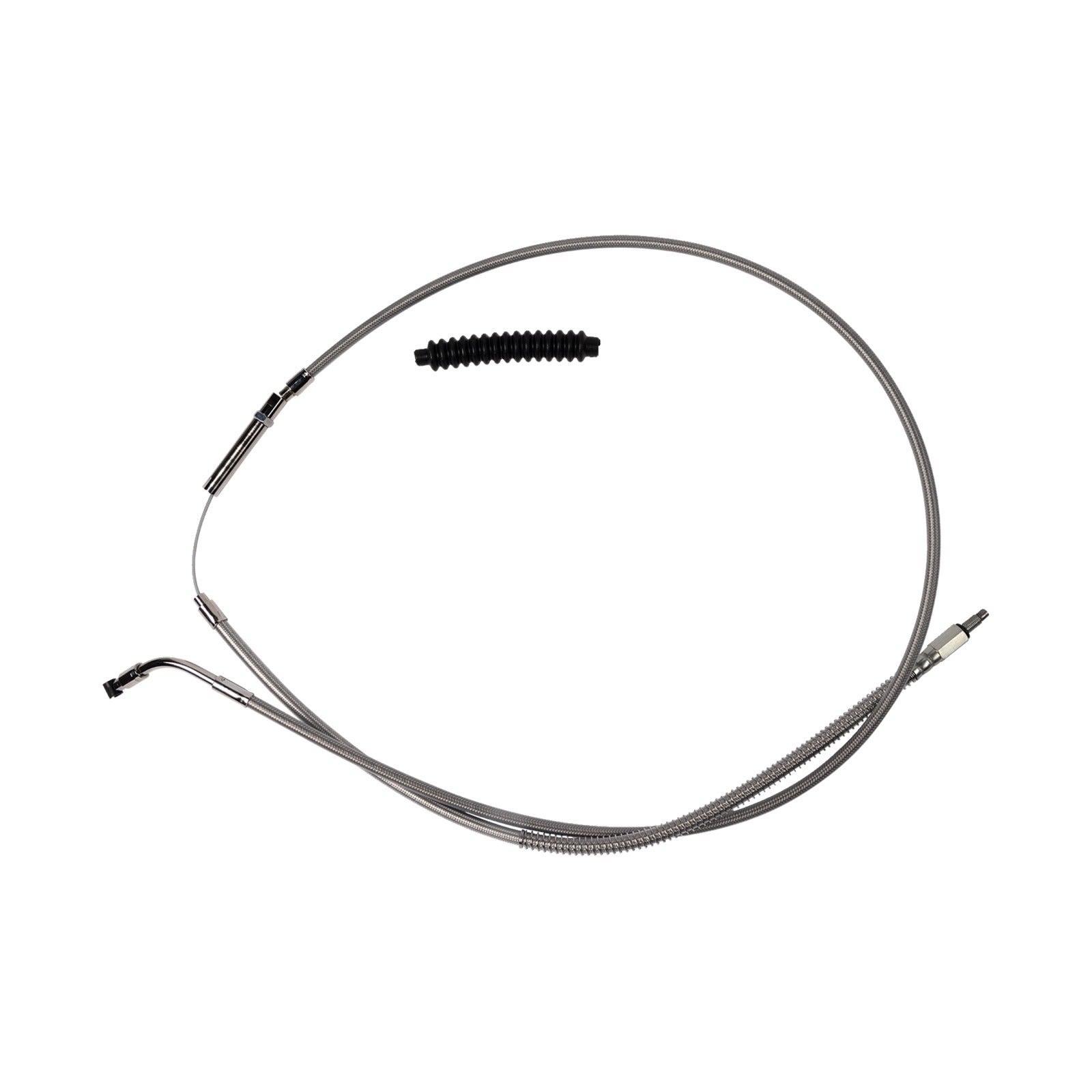 BARNETT - HIGH-EFFICIENCY STAINLESS STEEL CLUTCH CABLE FOR HARLEY-DAVIDSON - +8" - '23-'24 FLTRXSE