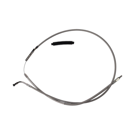 BARNETT - HIGH-EFFICIENCY STAINLESS STEEL CLUTCH CABLE FOR HARLEY-DAVIDSON - +8" - '23-'24 FLTRXSE
