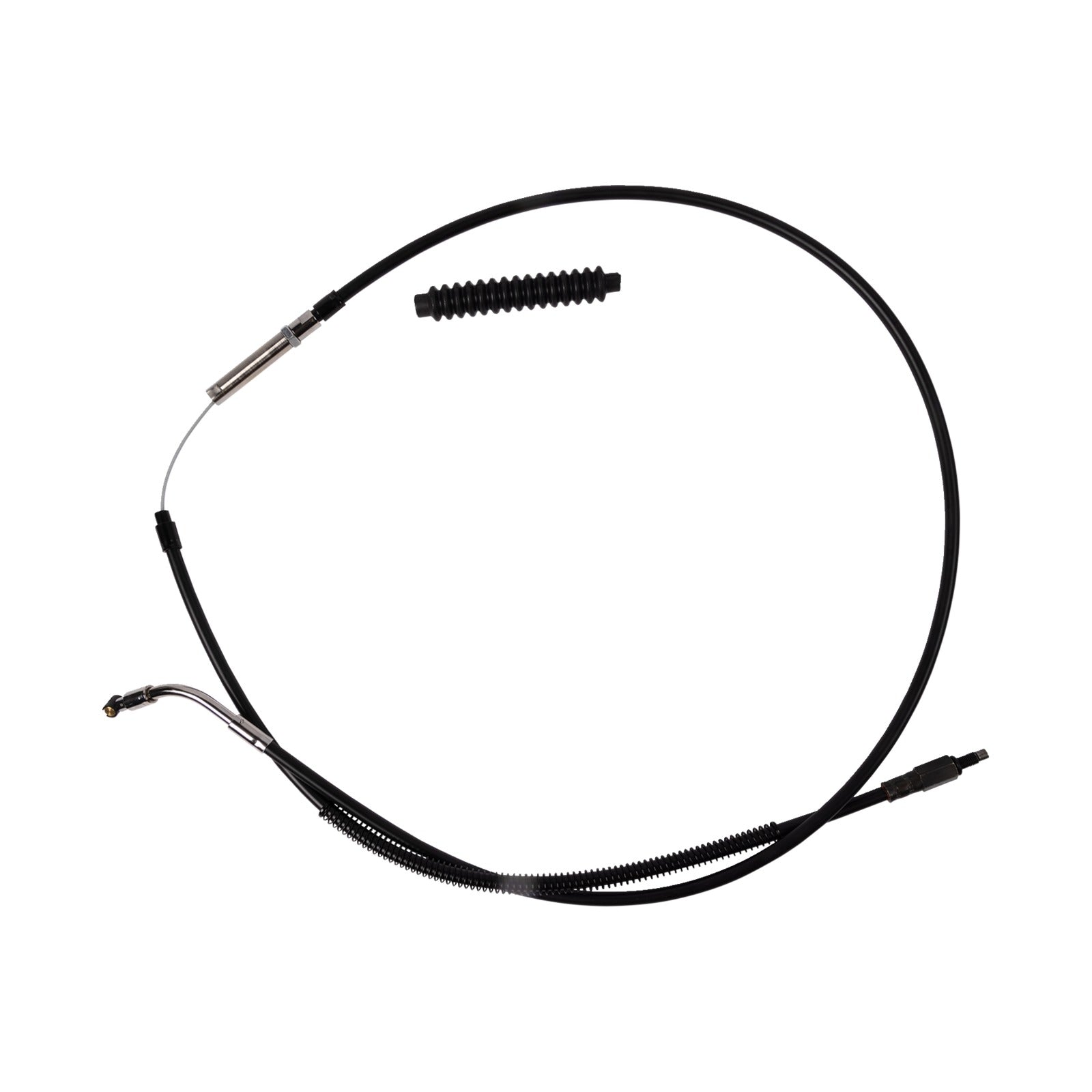 BARNETT - HIGH-EFFICIENCY BLACK VINYL CLUTCH CABLE - +6" SIZE