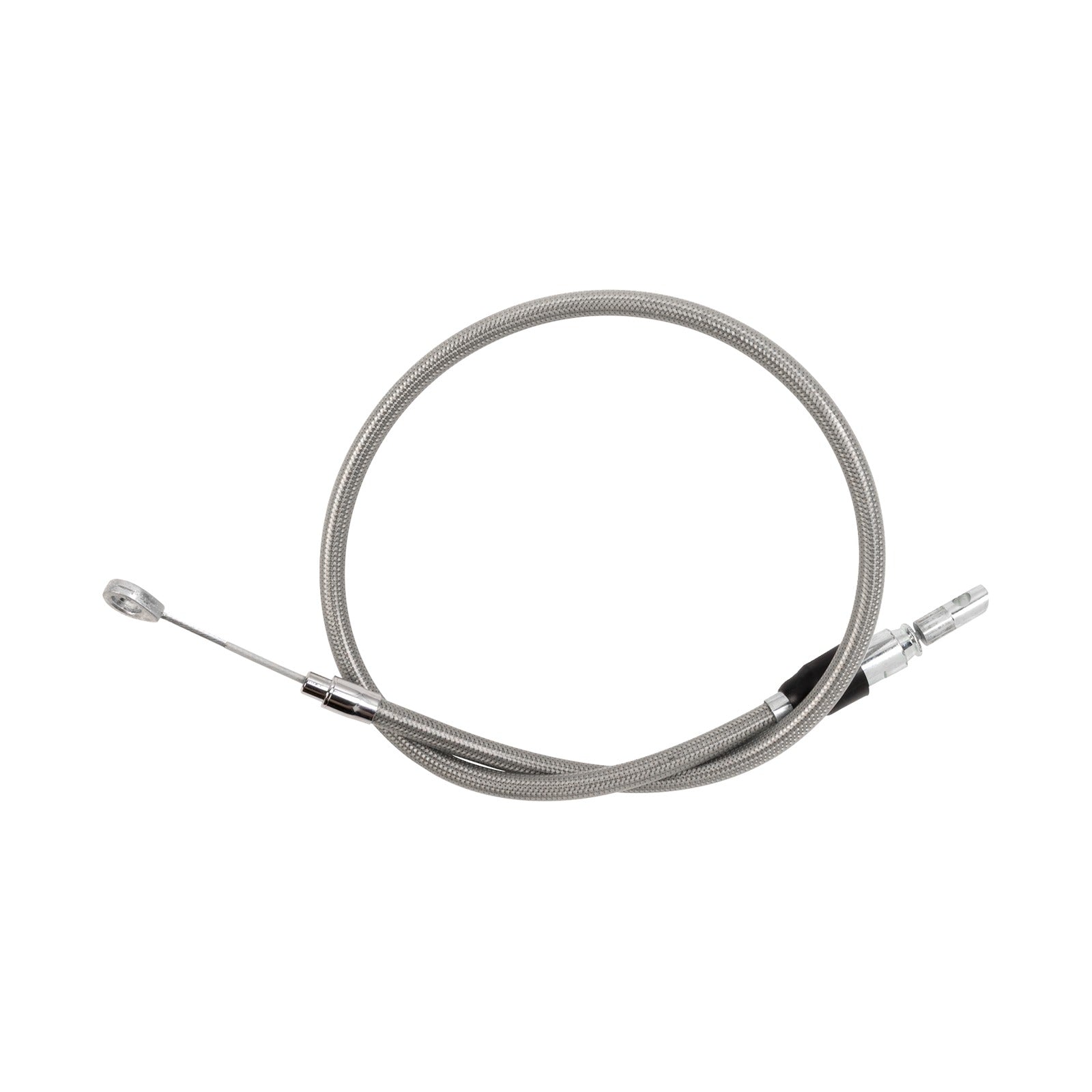 DRAG SPECIALTIES - QUICK CONNECT CLUTCH CABLE - UPPER - 33" - STAINLESS STEEL
