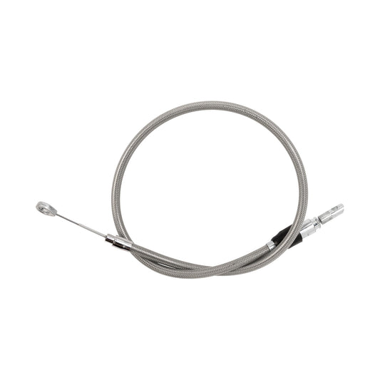 DRAG SPECIALTIES - QUICK CONNECT CLUTCH CABLE - UPPER - 35" - STAINLESS STEEL