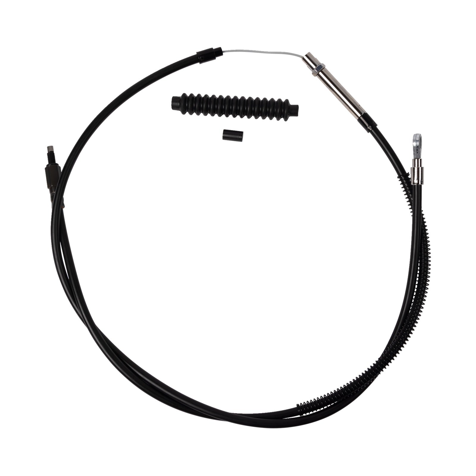 BARNETT - HIGH-EFFICIENCY BLACK VINYL CLUTCH CABLE - +6" SIZE