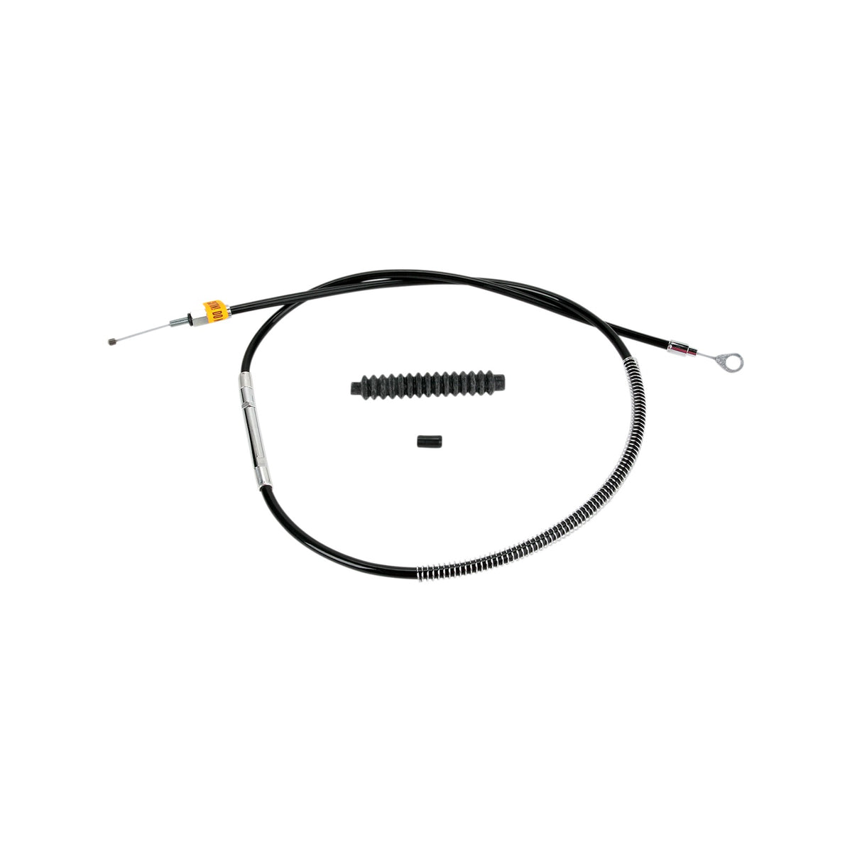 BARNETT - HIGH-EFFICIENCY BLACK VINYL CLUTCH CABLE - +8" SIZE