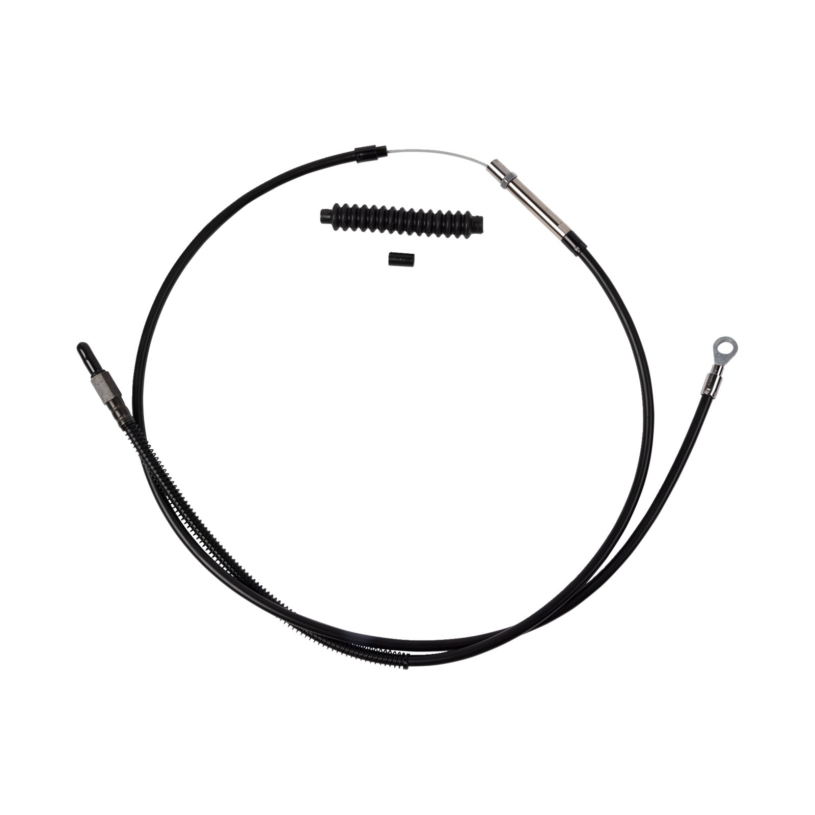 BARNETT - HIGH-EFFICIENCY BLACK VINYL CLUTCH CABLE - +8" SIZE