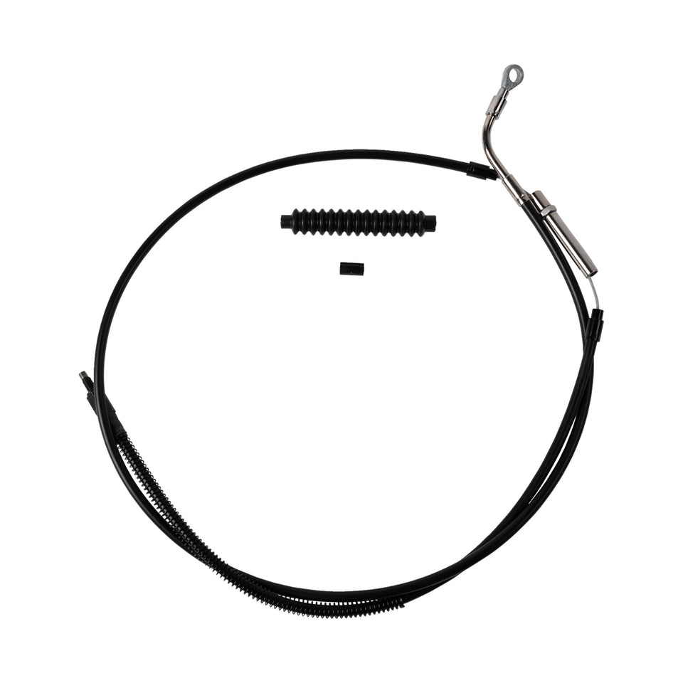 BARNETT - HIGH-EFFICIENCY BLACK VINYL CLUTCH CABLE - +8" SIZE