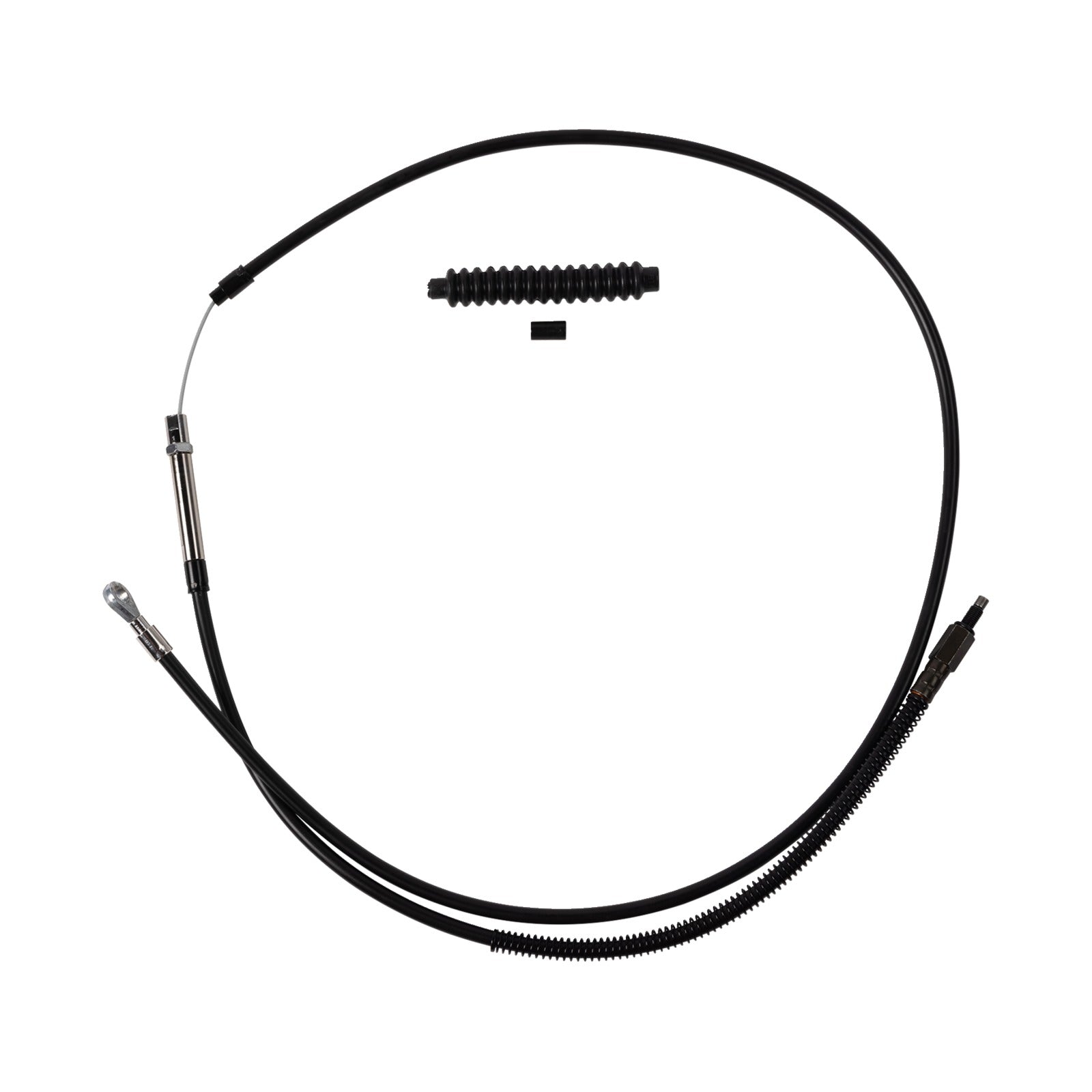 BARNETT - HIGH-EFFICIENCY BLACK VINYL CLUTCH CABLE - +6" SIZE