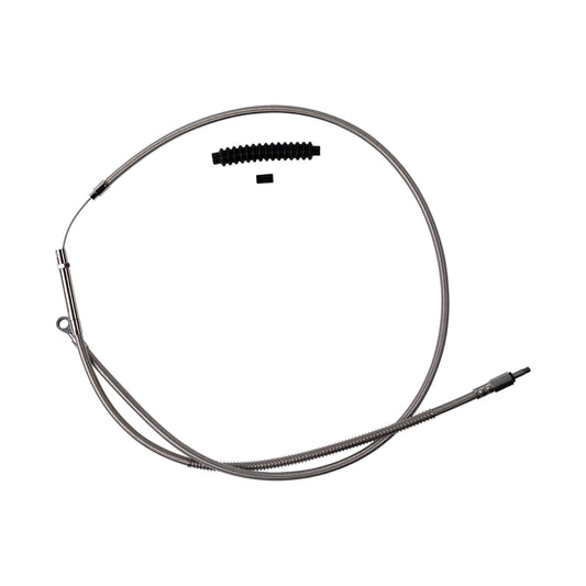 BARNETT - HIGH-EFFICIENCY STAINLESS STEEL CLUTCH CABLE FOR HARLEY-DAVIDSON - +6" - '21-'24 FL