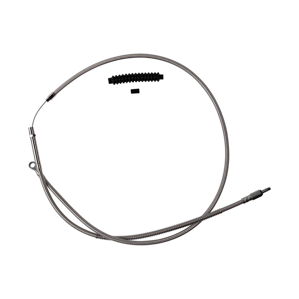 BARNETT - HIGH-EFFICIENCY STAINLESS STEEL CLUTCH CABLE FOR HARLEY-DAVIDSON - +6" - '21-'24 FL