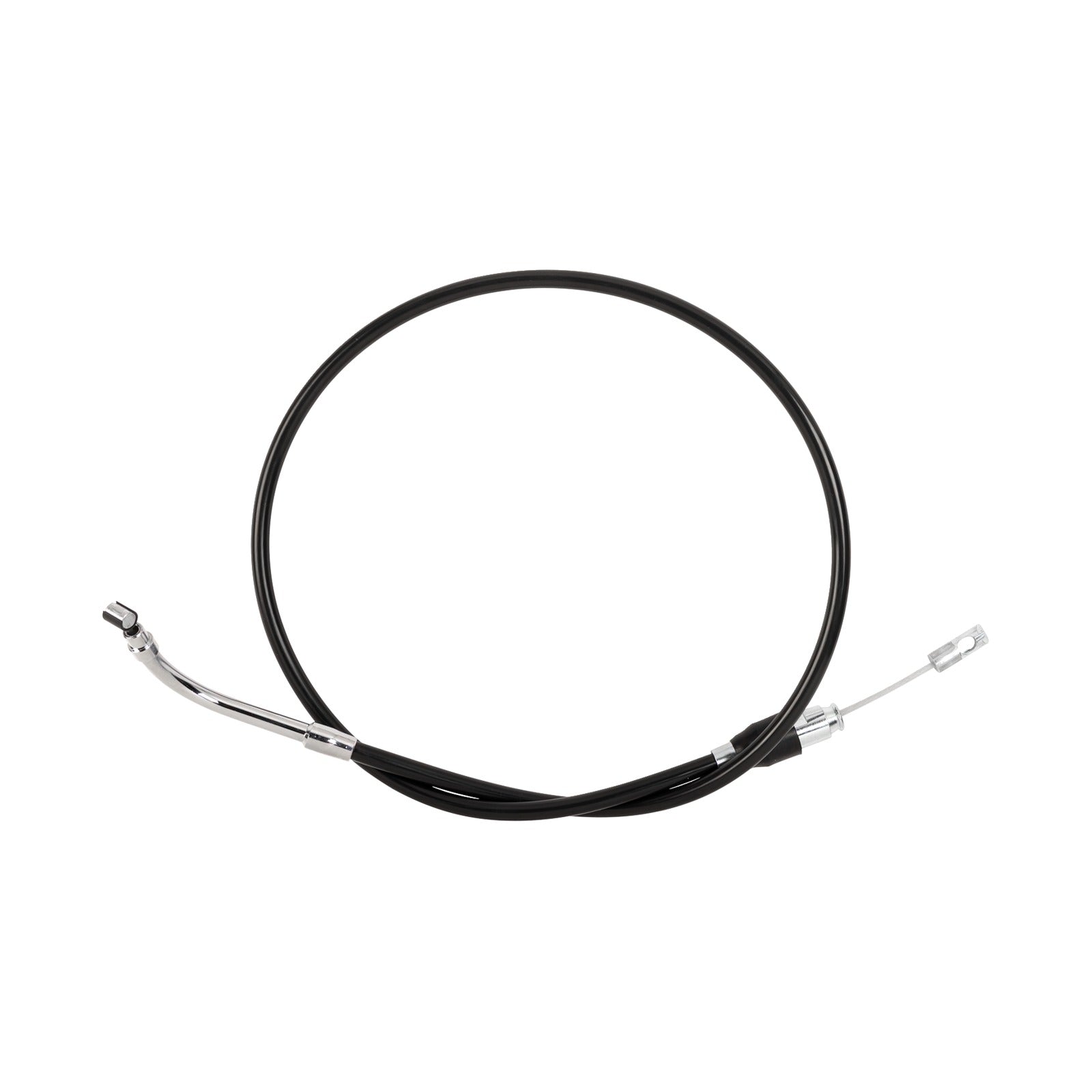 DRAG SPECIALTIES - QUICK CONNECT CLUTCH CABLE - UPPER - 47-1/4" - BLACK/CHROME