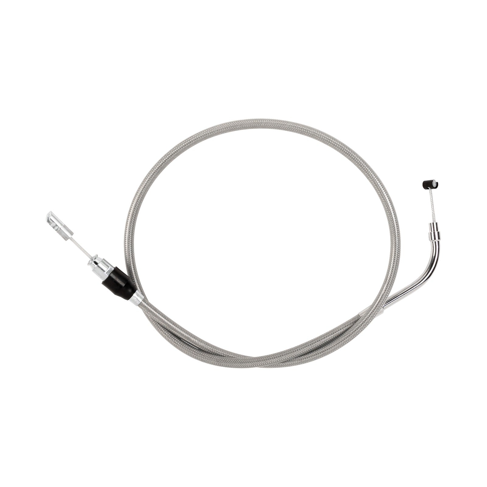 DRAG SPECIALTIES - QUICK CONNECT CLUTCH CABLE - UPPER - 47-1/4" - STAINLESS STEEL
