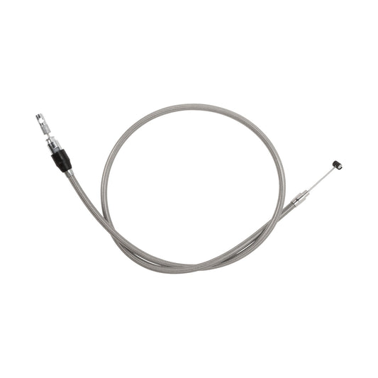 DRAG SPECIALTIES - QUICK CONNECT CLUTCH CABLE - UPPER - 45" - STAINLESS STEEL