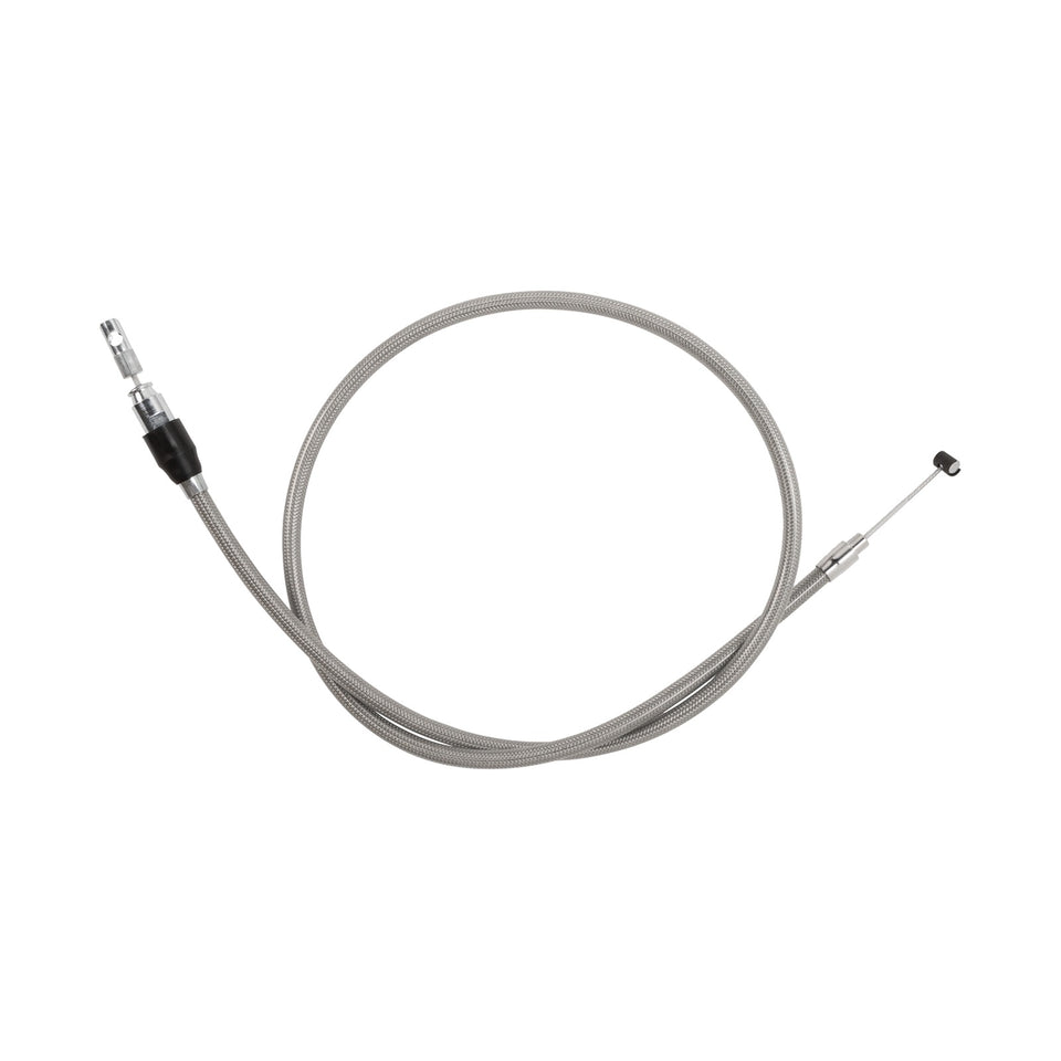 DRAG SPECIALTIES - QUICK CONNECT CLUTCH CABLE - UPPER - 49" - STAINLESS STEEL