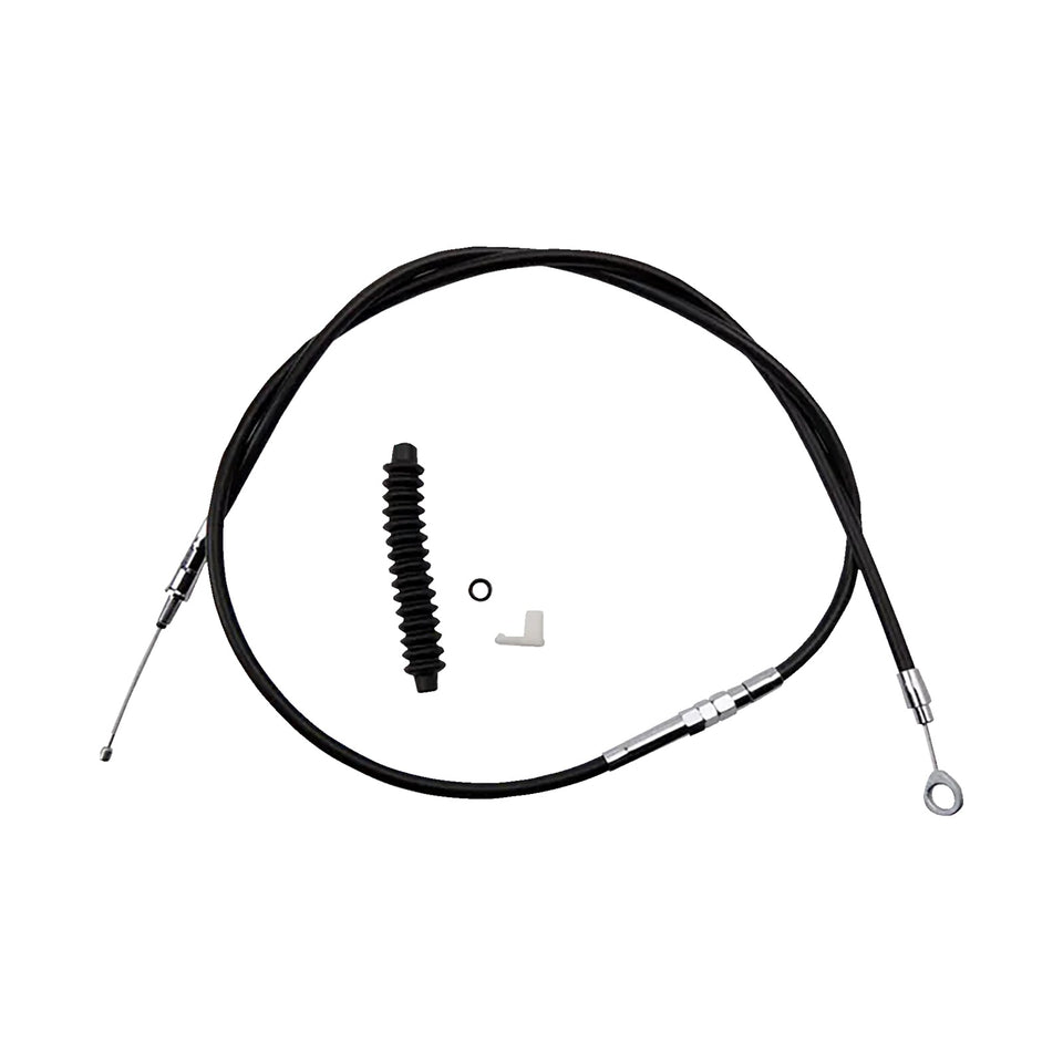 DRAG SPECIALTIES - HIGH-EFFICIENCY BLACK VINYL CLUTCH CABLE - STANDARD FULL LENGTH
