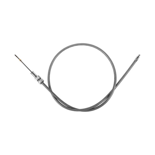 DRAG SPECIALTIES - FRONT-WHEEL DRIVE SPEEDOMETER CABLE - 46-1/2" - BRAIDED