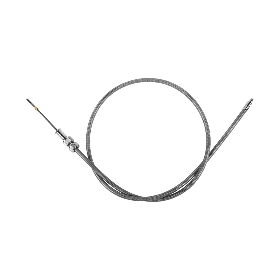 DRAG SPECIALTIES - FRONT-WHEEL DRIVE SPEEDOMETER CABLE - 46-1/2" - BRAIDED