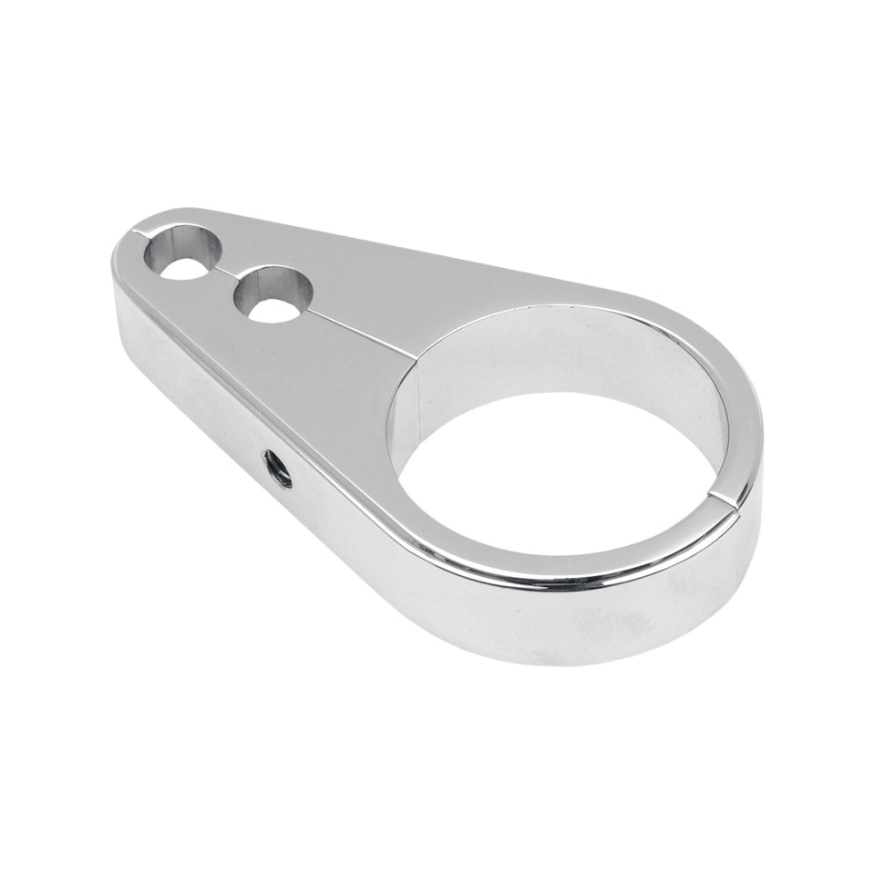 DRAG SPECIALTIES - DIE-CAST CABLE CLAMP - DUAL THROTTLE - 1-1/4" FRAME