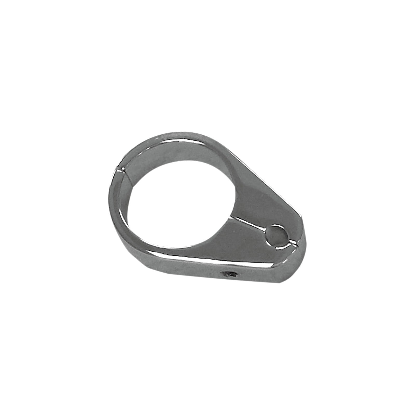 DRAG SPECIALTIES - CABLE CLAMP - SINGLE THROTTLE/IDLE - 1" - CHROME