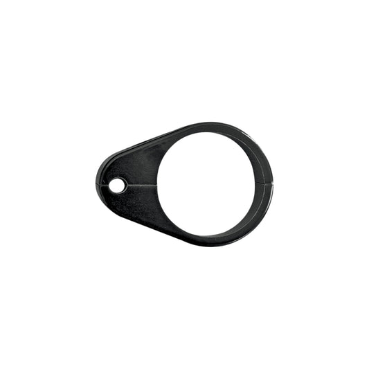 DRAG SPECIALTIES - CABLE CLAMP - SINGLE THROTTLE/IDLE - 1-1/2" - BLACK