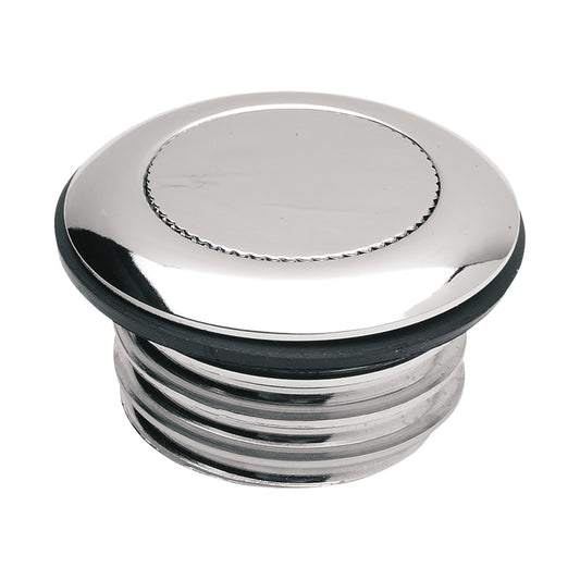 DRAG SPECIALTIES - GAS CAP - NON-VENTED POP-UP - CHROME