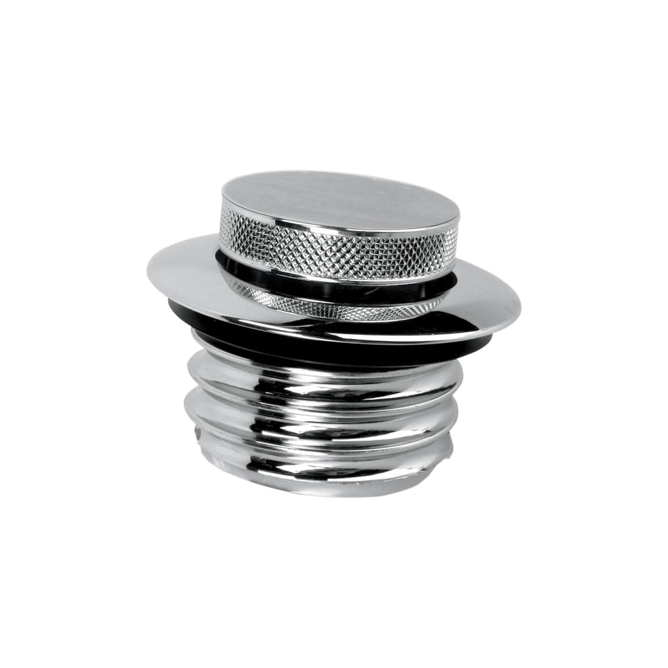 DRAG SPECIALTIES - GAS CAP - NON-VENTED POP-UP - CHROME