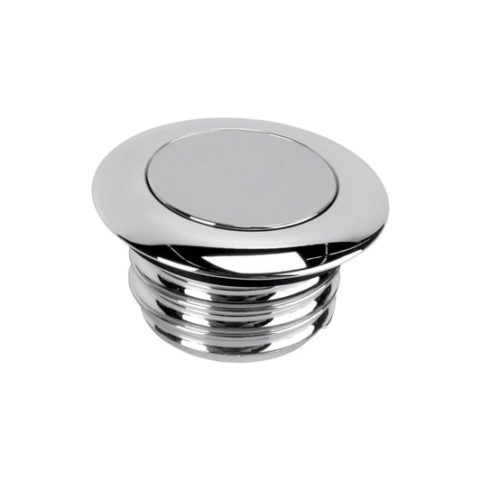 DRAG SPECIALTIES - GAS CAP - NON-VENTED POP-UP - CHROME
