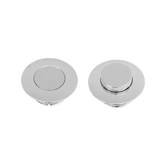 DRAG SPECIALTIES - GAS CAP - LARGE - VENTED - POP-UP - CHROME