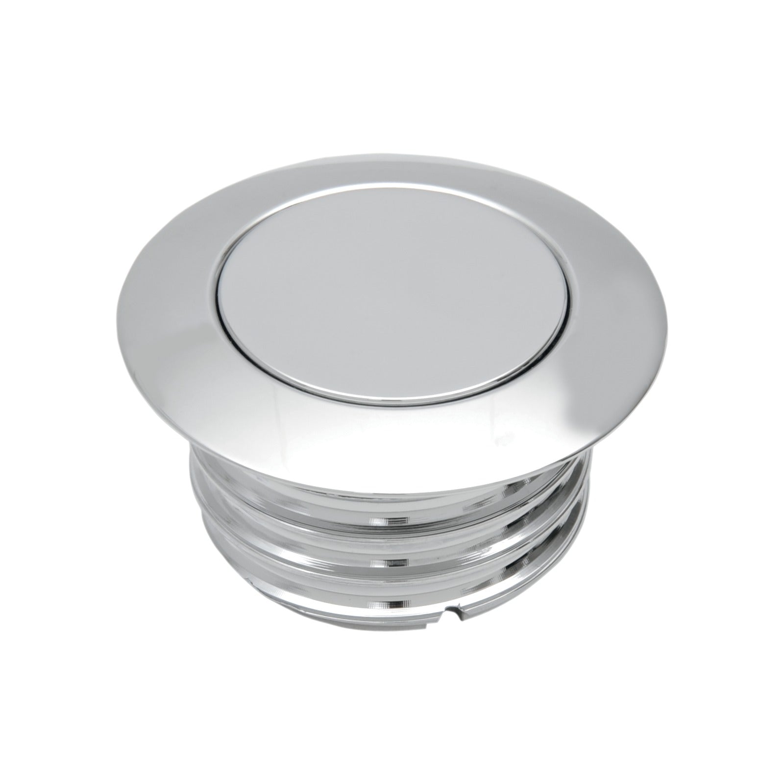 DRAG SPECIALTIES - GAS CAP - VENTED POP-UP - CHROME