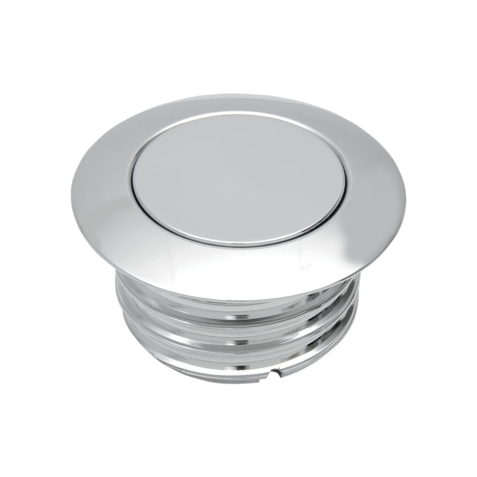 DRAG SPECIALTIES - GAS CAP - VENTED POP-UP - CHROME