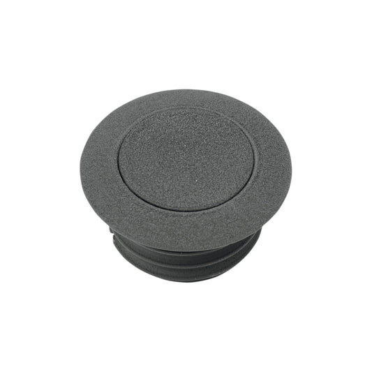 DRAG SPECIALTIES - GAS CAP - VENTED POP-UP - BLACK WRINKLE