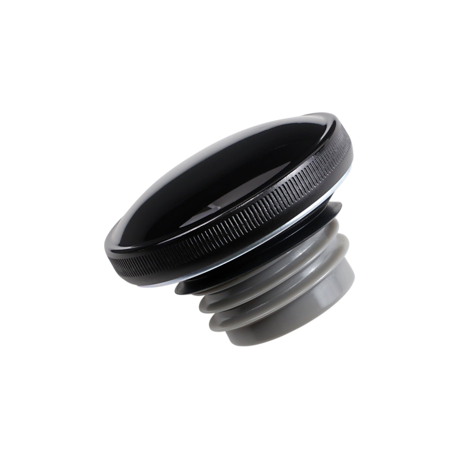 DRAG SPECIALTIES - SCREW-IN GAS CAP - VENTED - RIGHT - GLOSS BLACK