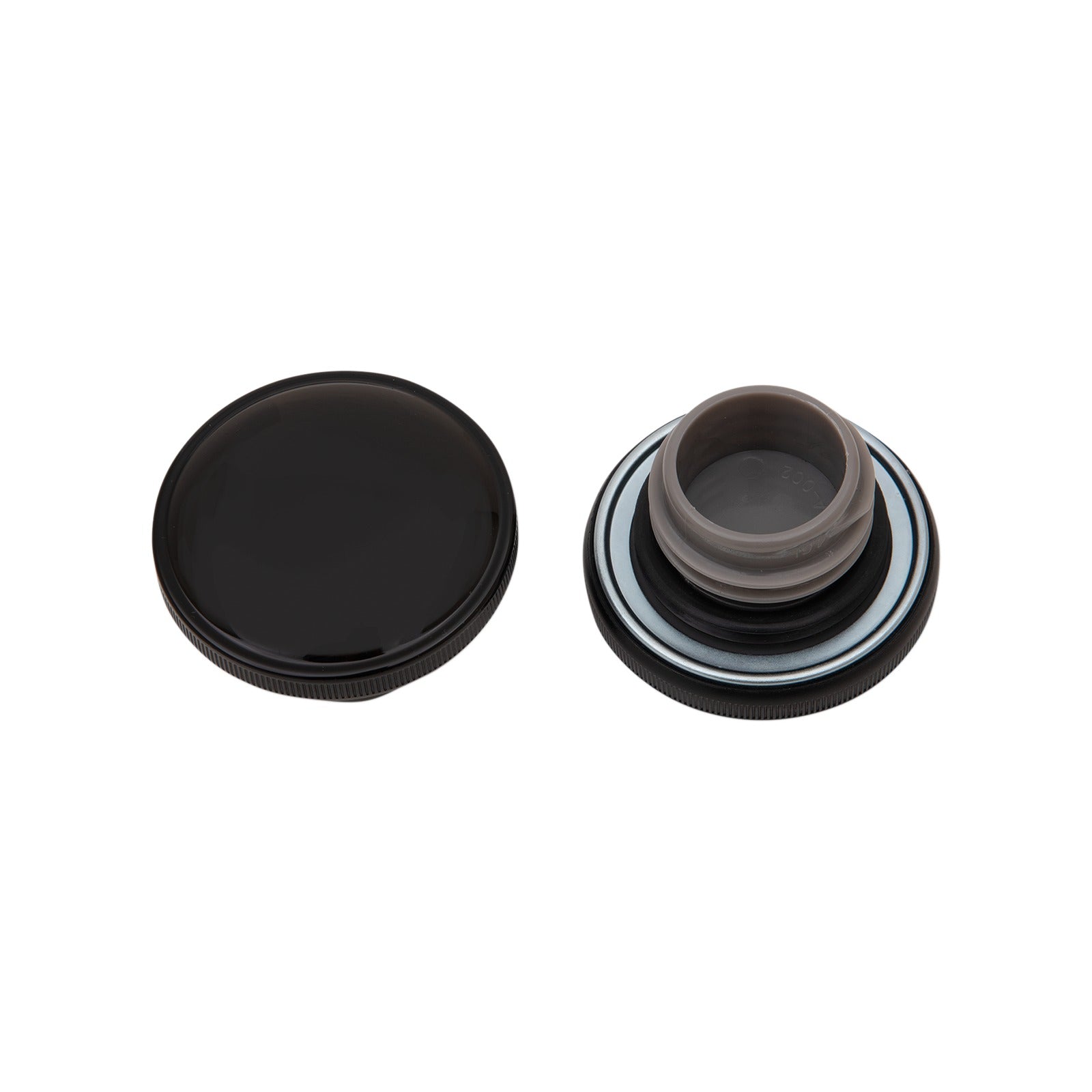 DRAG SPECIALTIES - SCREW-IN GAS CAP - NON-VENTED - LEFT - GLOSS BLACK