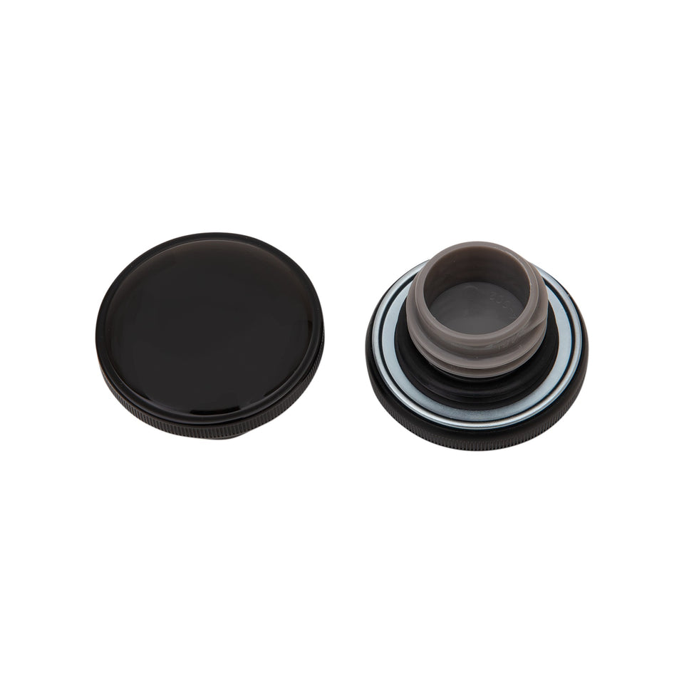 DRAG SPECIALTIES - SCREW-IN GAS CAP - NON-VENTED - LEFT - GLOSS BLACK