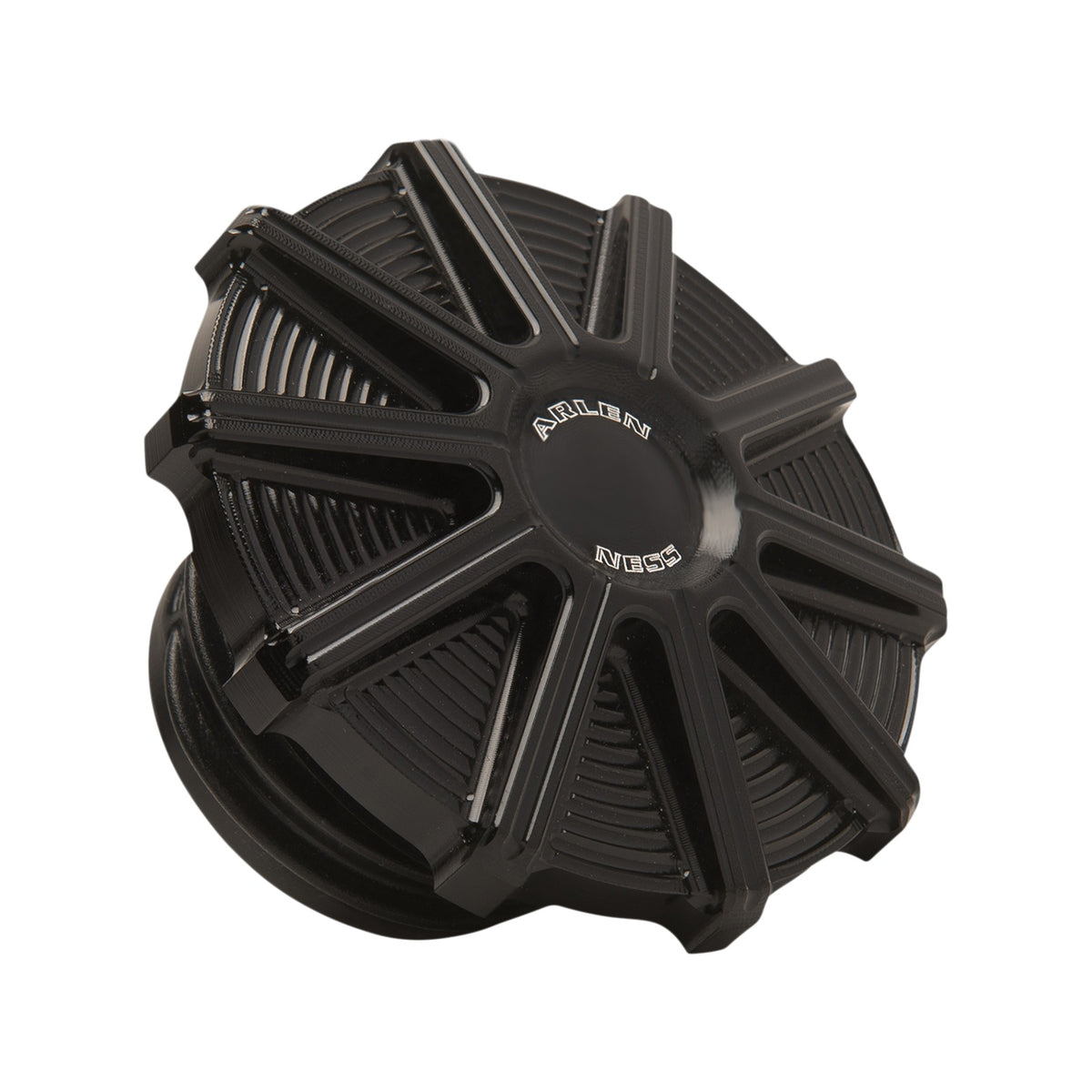 ARLEN NESS - VENTED GAS CAP - 10 GAUGE - BLACK