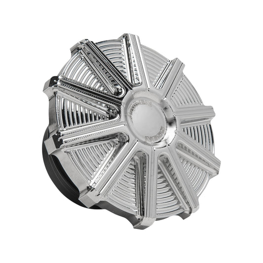 ARLEN NESS - VENTED GAS CAP - 10 GAUGE - CHROME