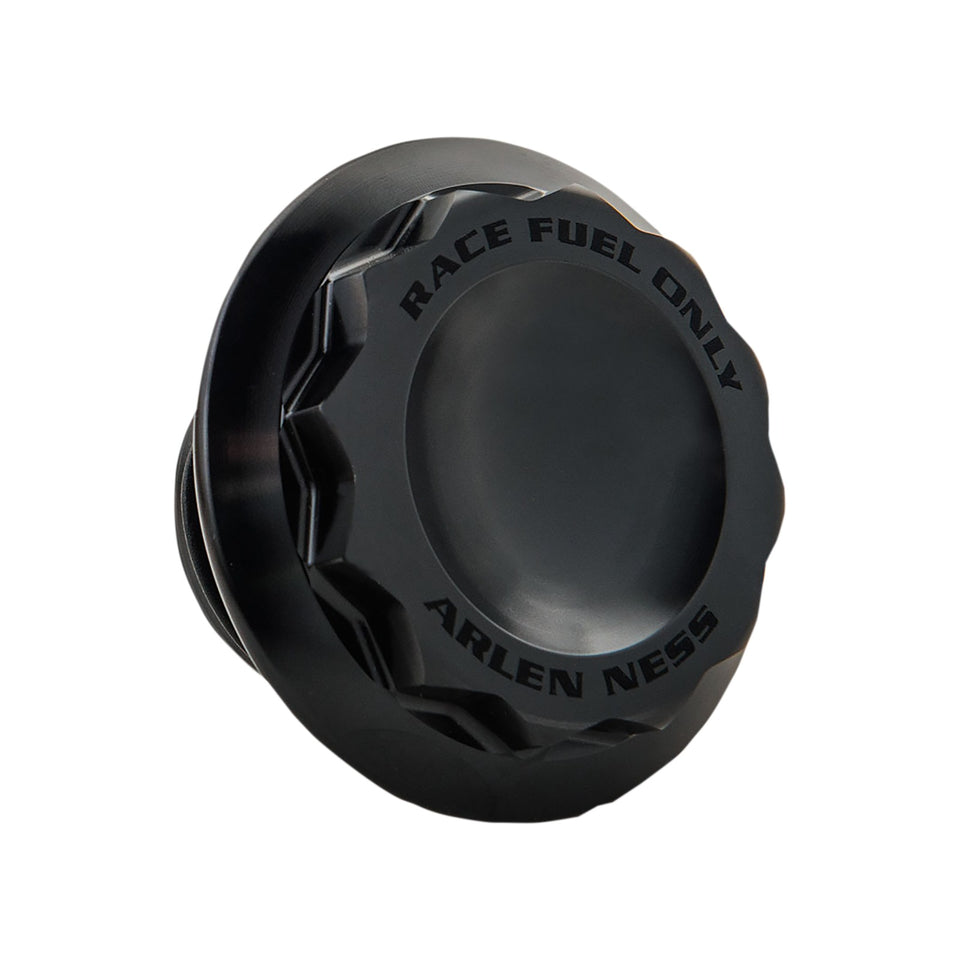 ARLEN NESS - VENTED GAS CAP - 12 POINT - BLACK