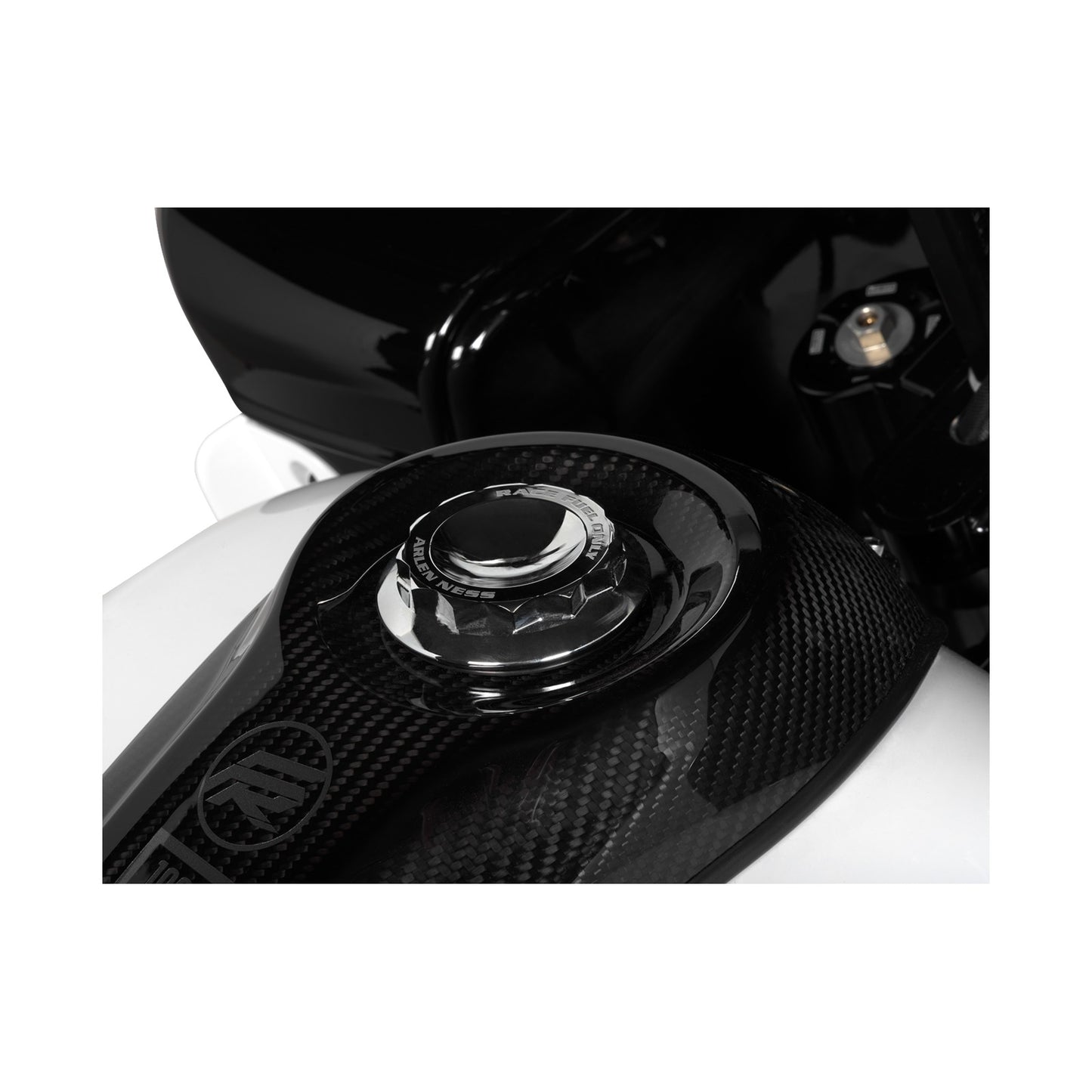 ARLEN NESS - VENTED GAS CAP - 12 POINT - CHROME