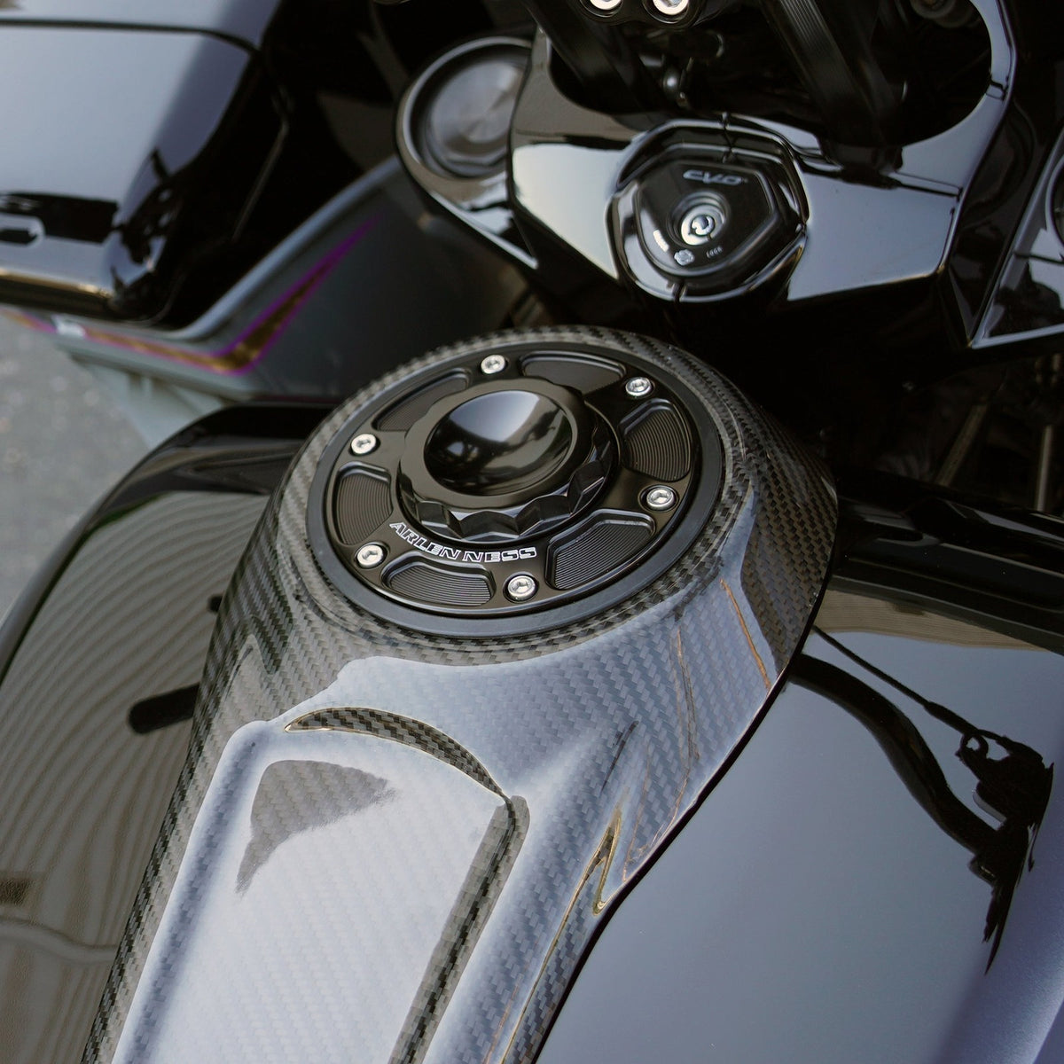 ARLEN NESS - 12 POINT GAS CAP - ALL BLACK
