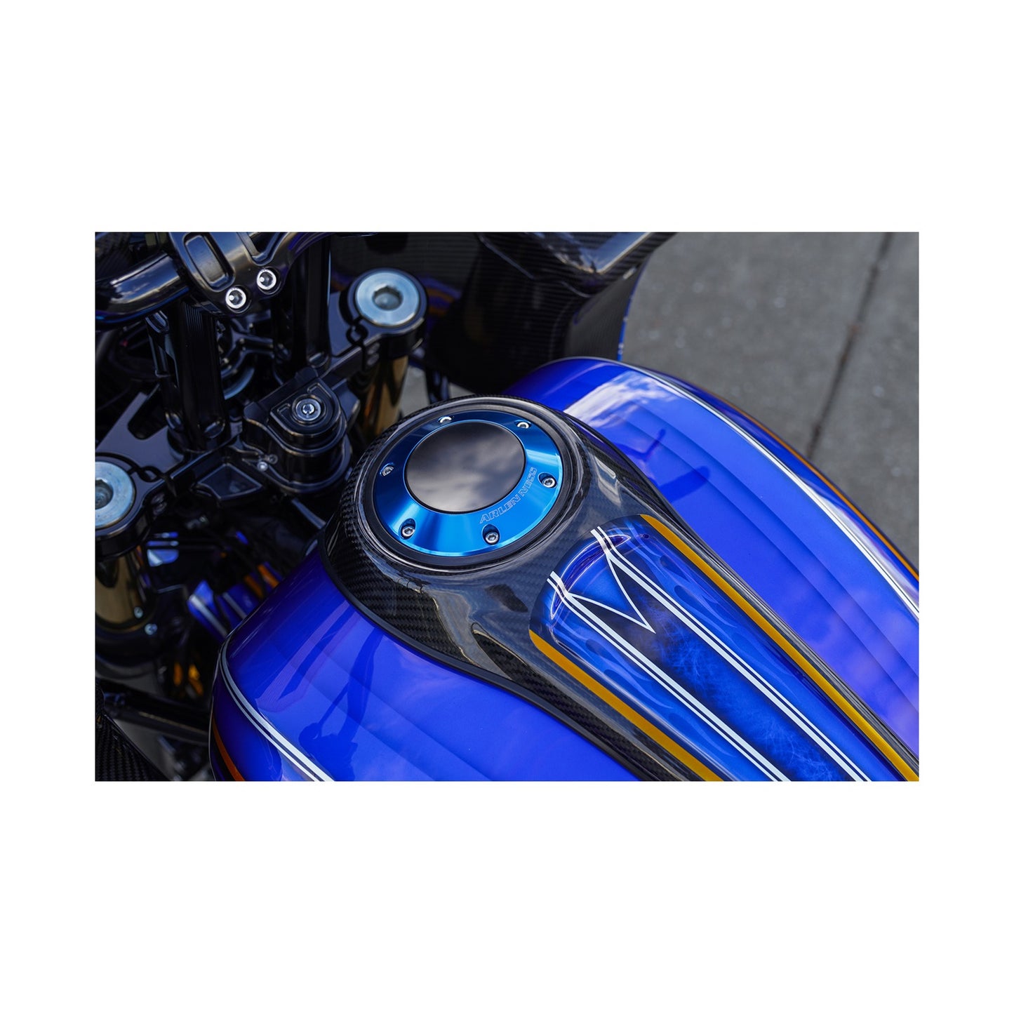 ARLEN NESS - POP-UP GAS CAP - BLUE