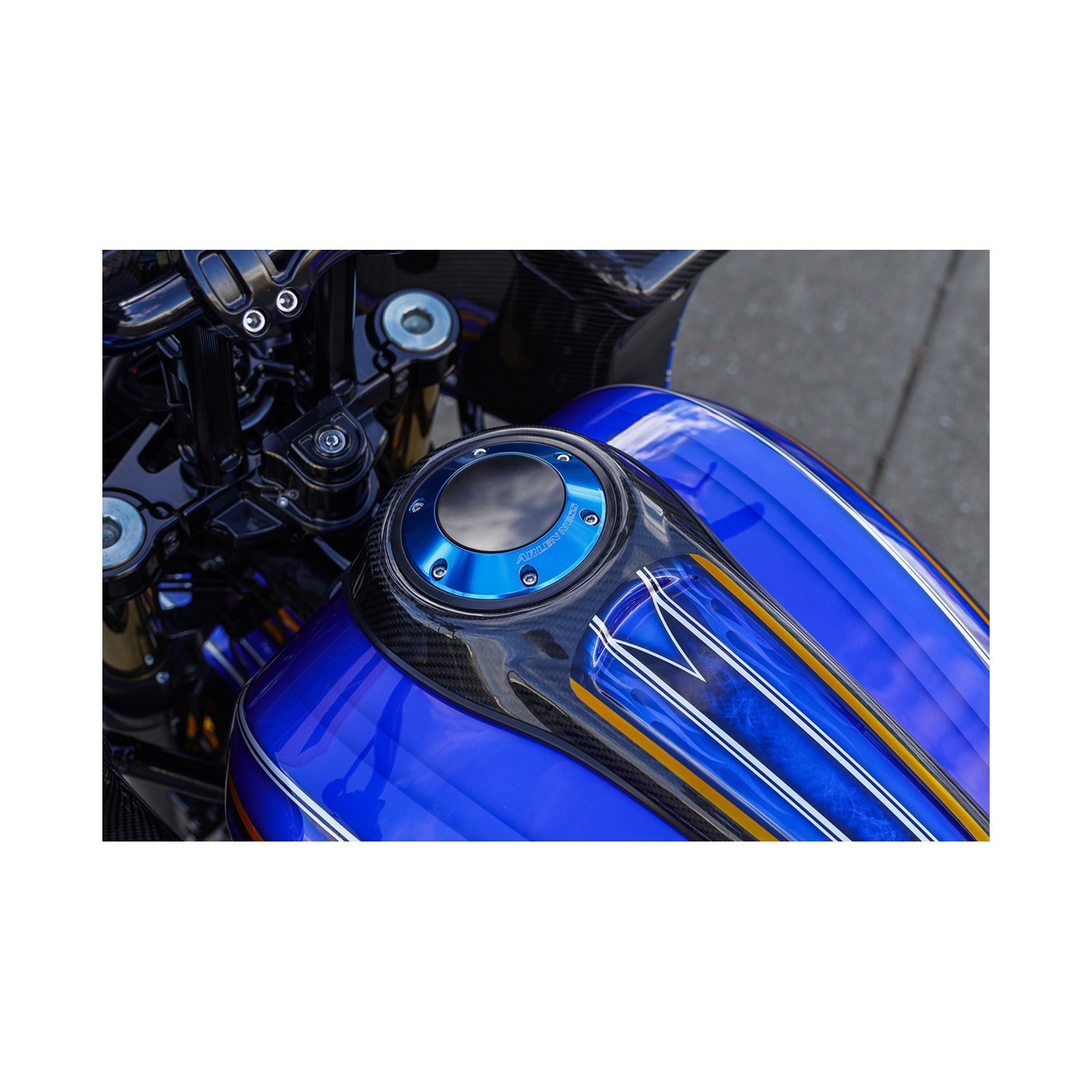ARLEN NESS - POP-UP GAS CAP - BLUE