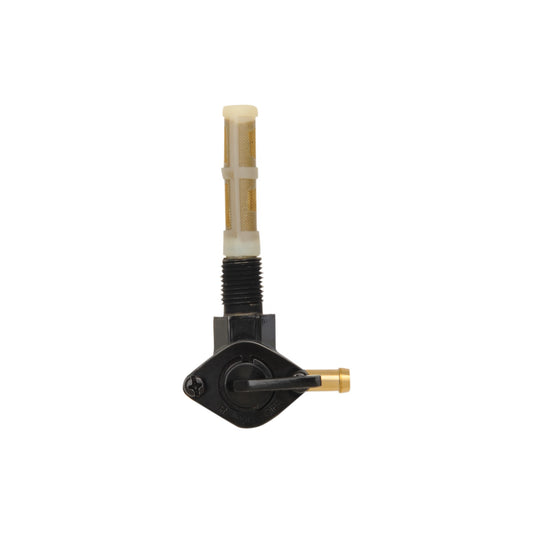 DRAG SPECIALTIES - FUEL PETCOCK - 90 DEGREES - GLOSS BLACK - 1/4" NPT
