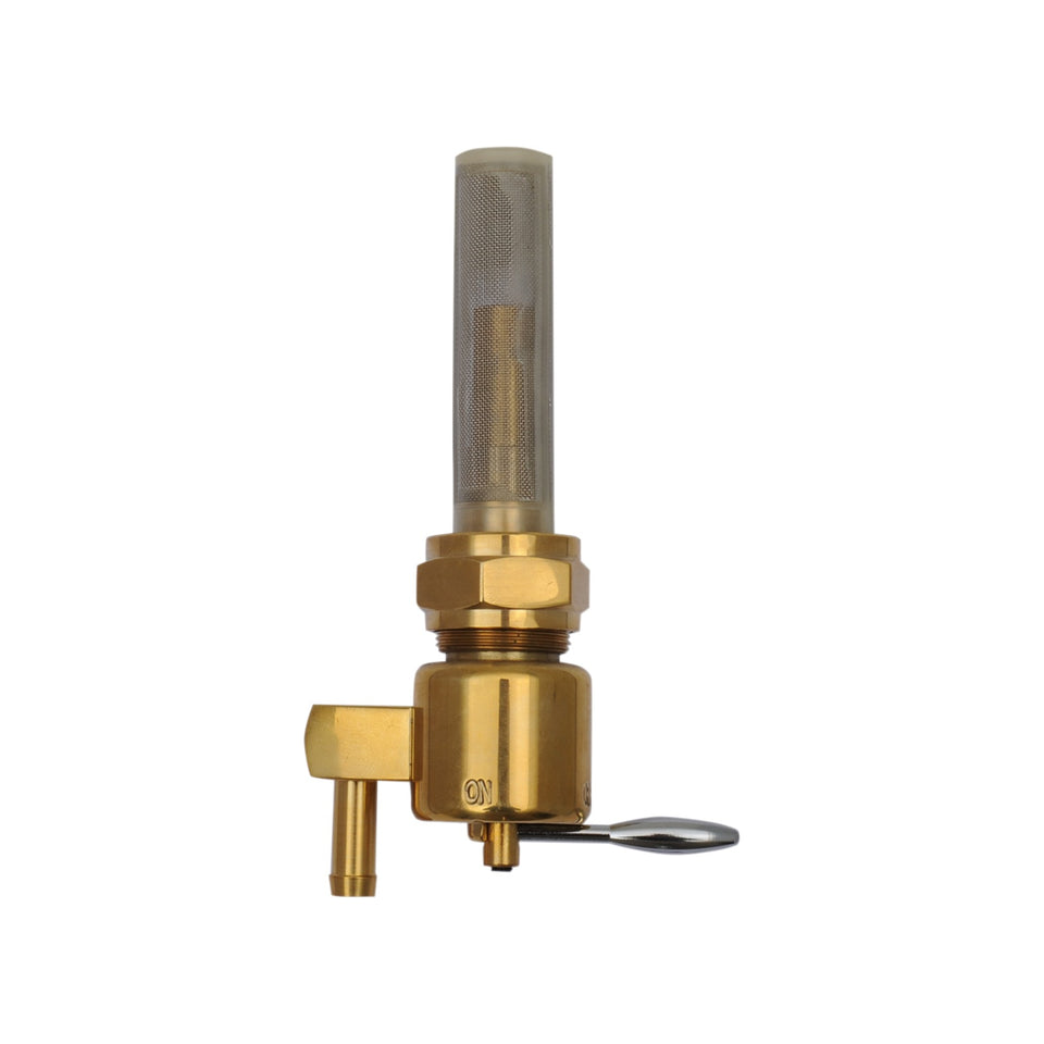 DRAG SPECIALTIES - FUEL PETCOCK - DOWN FACING - BRONZE