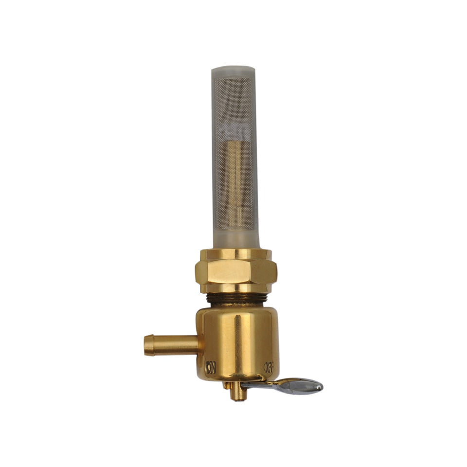 DRAG SPECIALTIES - FUEL PETCOCK - FOWARD FACING - BRONZE