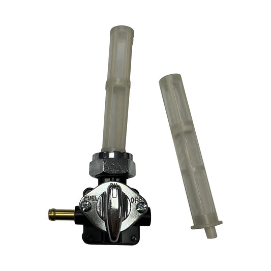 DRAG SPECIALTIES - PETCOCK - VACUUM - LEFT OUTLET - BLACK