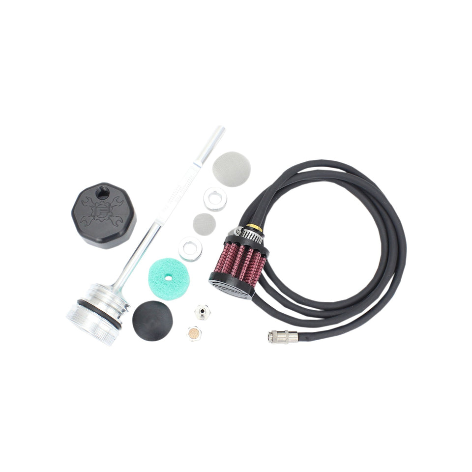 FEULING PARTS - VENTED DIPSTICK - BLACK - M8 TOURING/TRIKE