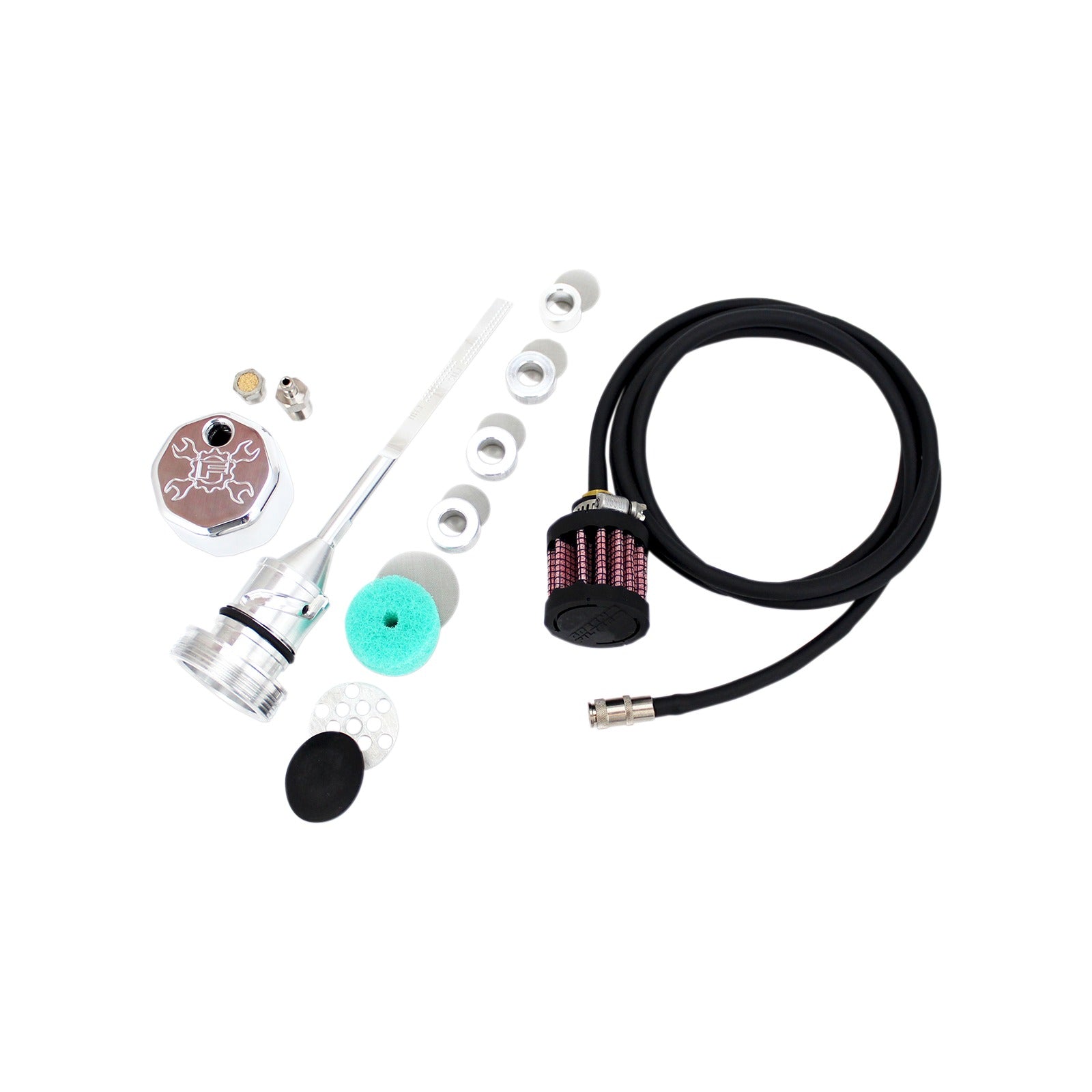 FEULING PARTS - VENTED DIPSTICK - POLISHED - M8 SOFTAIL