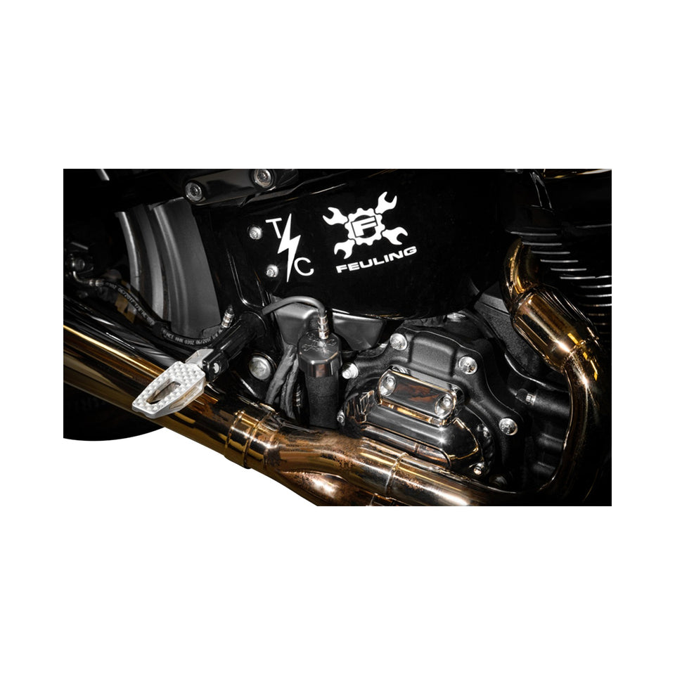 FEULING PARTS - VENTED DIPSTICK - BLACK - M8 SOFTAIL