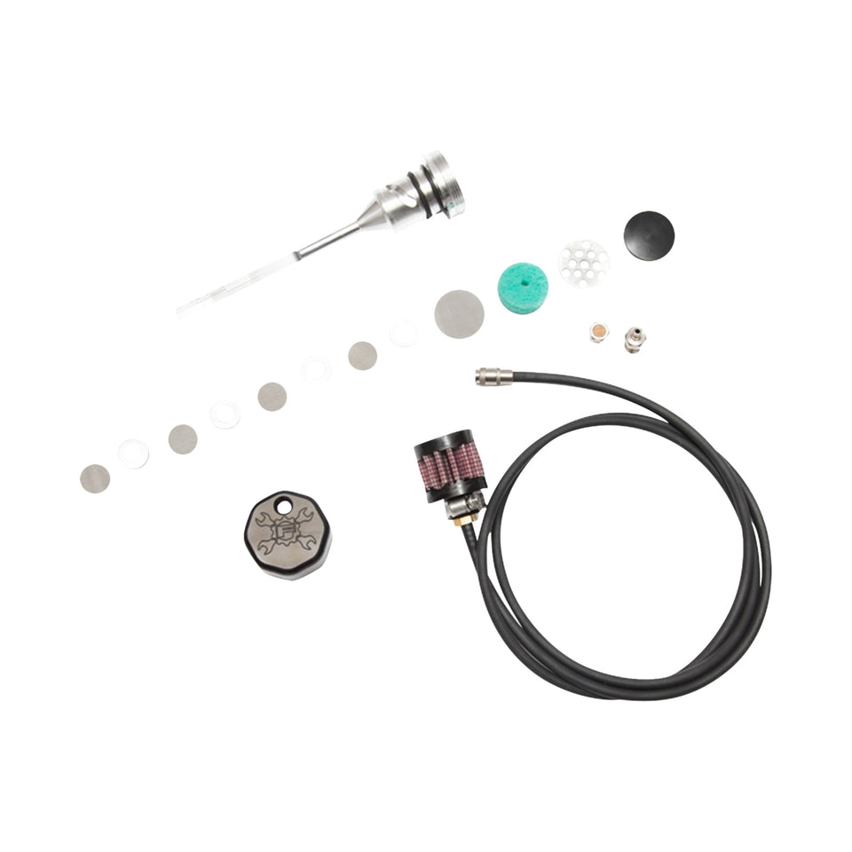 FEULING PARTS - VENTED DIPSTICK - BLACK - M8 SOFTAIL